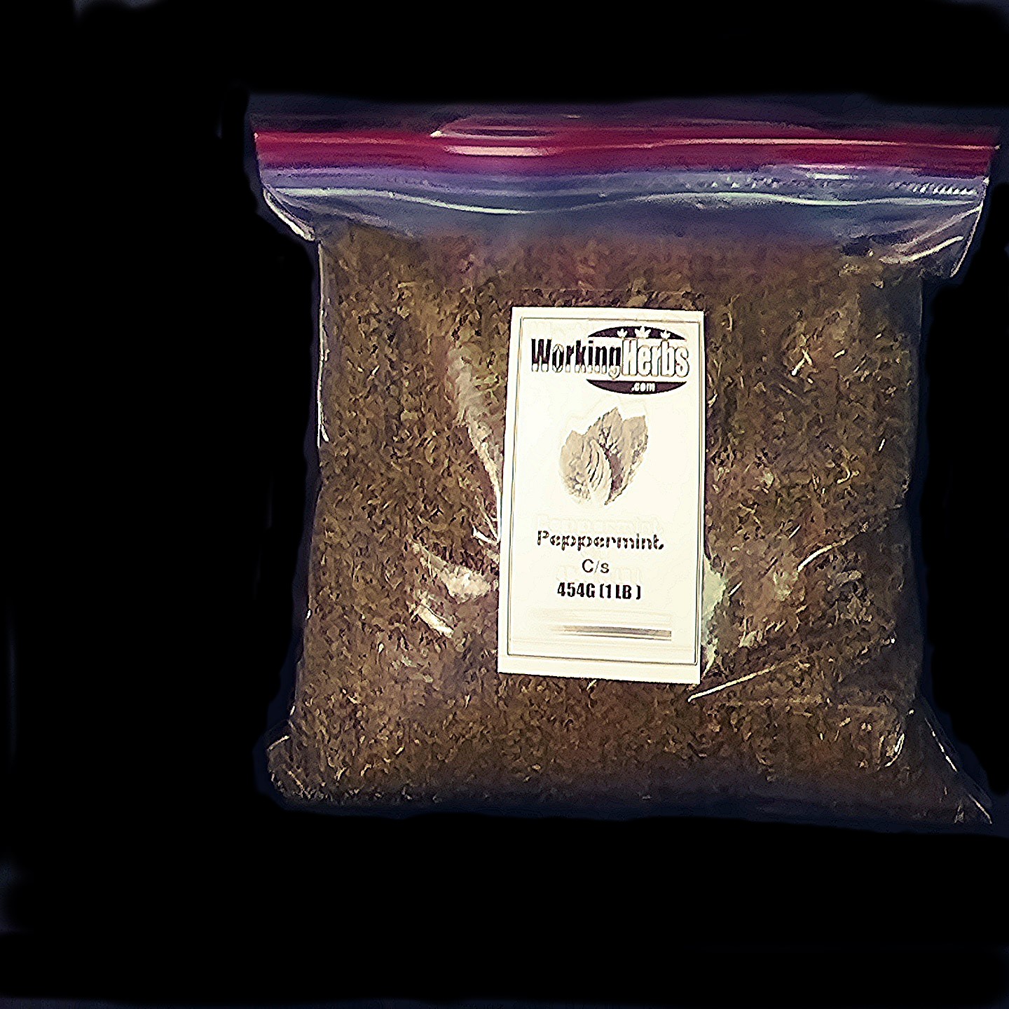 Peppermint Leaf Cut n Sifted Mentha piperita 1 LB bag